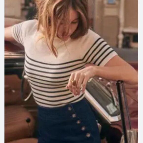 SEZANE Mona Jumper NWT SIZE MEDIUM SOLD OUT - Picture 3 of 5